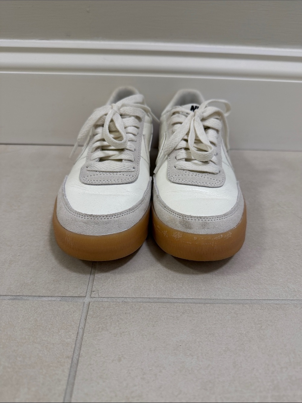 Nike Women's Cream and Gum Sneakers — Killshot